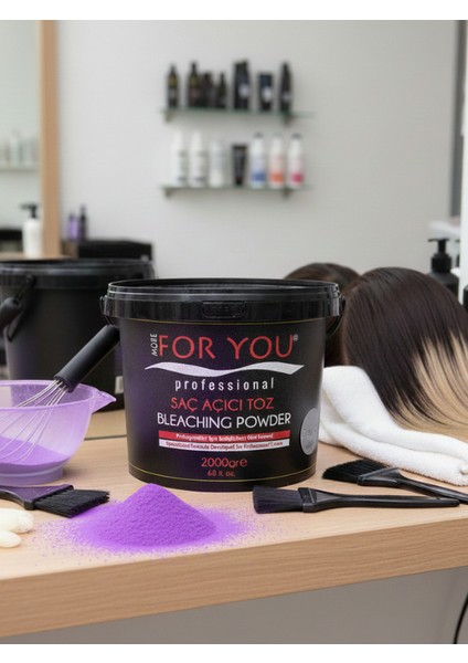 Saç Açıcı Toz 2000 kg Mor