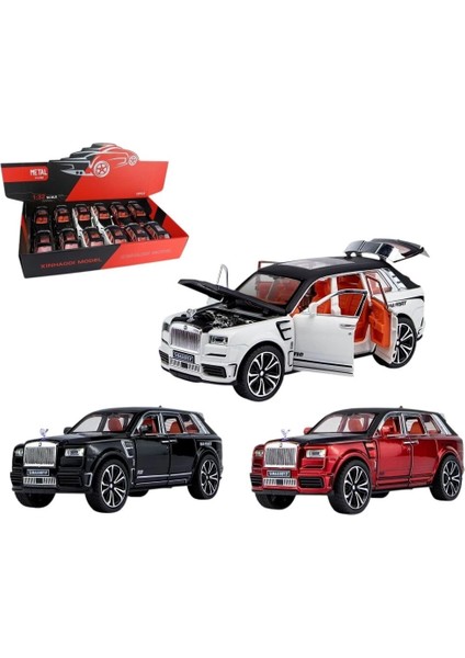 XHD-B3213 1 32 C-B Işıklı Sesli Model Rr Metal Jeep