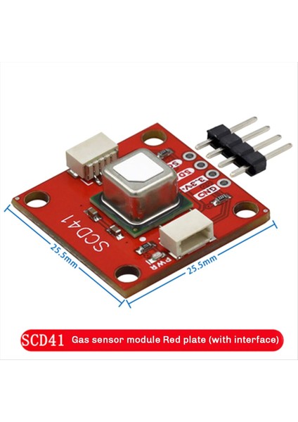 SCD41 Gaz Sensörü Modülü Bir Sensör I2C Iletişiminde Co2 Karbondioksit Sıcaklığını ve Nemini Algılar (Yurt Dışından) modelleri