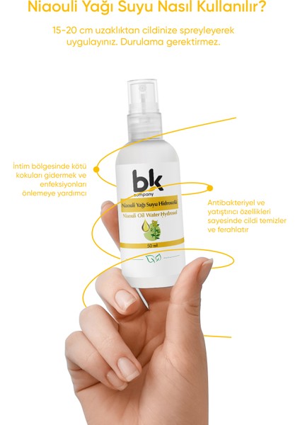 Niaouli Yağı Suyu İçeren Genital Koku Giderici Sprey 50 ml – Doğal ve Ferahlatıcı İntim Bakım fırsatları