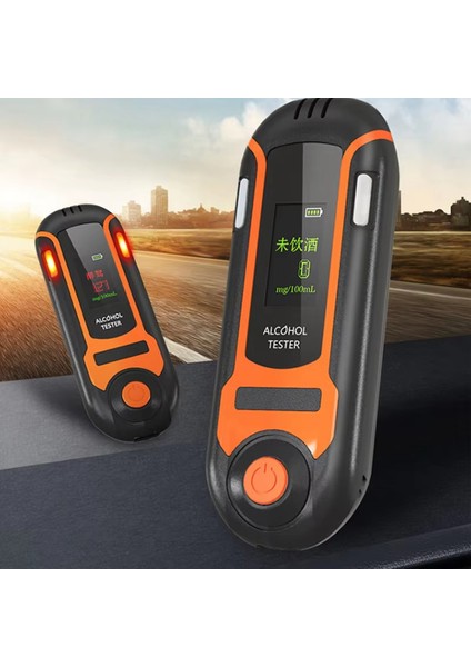 Yeni Otomatik Alkol Test Cihazı Profesyonel Nefes Alkol Test Cihazı Şarj Edilebilir Breathalyzer Alkol Test Ses Yayınları (Yurt Dışından) modelleri