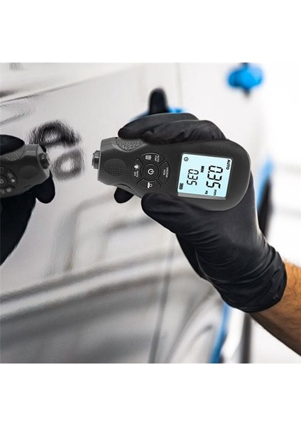 Coation Kalınlık Göstergesi 0 05-2mm Boya Film Kalınlık Test Cihazı Araç Kaplama Ölçüm Araçları Otomotiv Boya Ölçer Siyah (Yurt Dışından) fiyatları