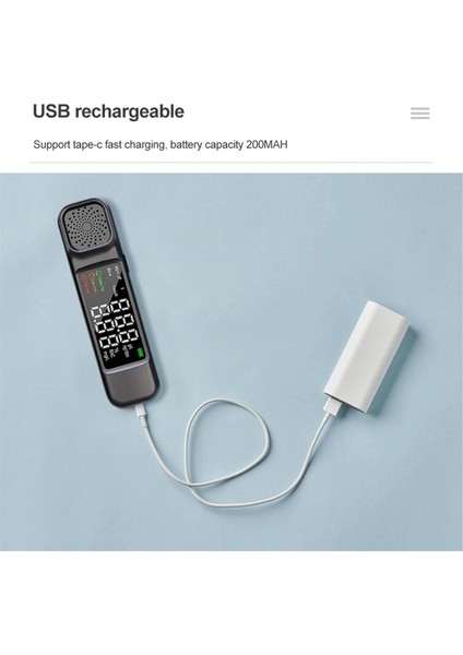 Yeni AM03 Profesyonel Alkol Breathalyzer Ilacak Olmayan Nefes Test Cihazı 10S Hızlı Yanıt Alkohol Sensörü (Yurt Dışından)