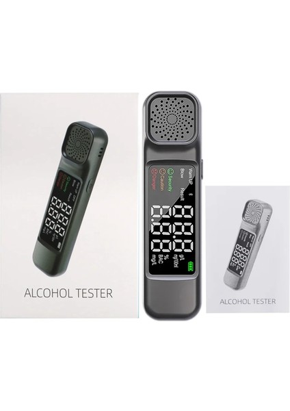 Yeni AM03 Profesyonel Alkol Breathalyzer Ilacak Olmayan Nefes Test Cihazı 10S Hızlı Yanıt Alkohol Sensörü (Yurt Dışından) fiyatları