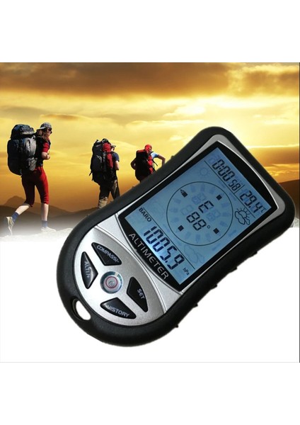 Dağ Tırmanışı Için 8-1 Arası Metre Metre Altimetre Taşınabilir Yükseklik Barometre Çok Fonksiyonlu Altimetre (Yurt Dışından) modelleri