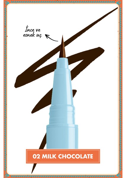 Holiday Özel Koleksiyonu Candy Swirl Eyeliner – Milk Chocolate fiyatları