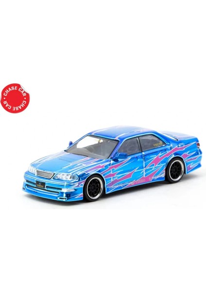 Tarmac Works 1/64 Vertex Toyota Mark Iı JZX100 Blue Metallic fiyatları