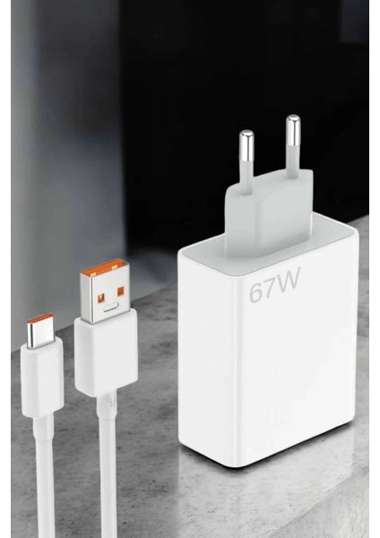 67W Şarj Aleti Turbo Hızlı Type-C Şarj fırsatları