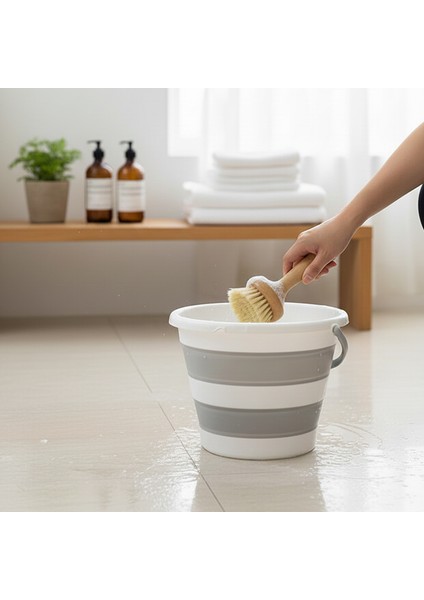 Katlanabilir Silikon Kova 12 Litre - Yer Tasarruflu, Taşınabilir, Çok Amaçlı Su Kovası - Kamp, Oto, Ev, Temizlik Kovası modelleri