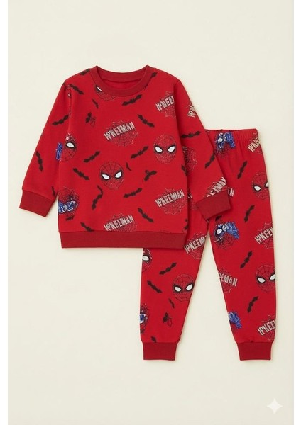 Karakter Desenli Erkek Çocuk Pijama Takımı modelleri