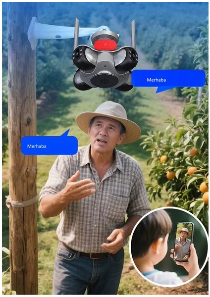 4 Kameralı Wifi 16MP Akıllı Gece Görüşlü Sesli Kamera Türkçe Uzaktan Izleme Sirenli Ultra Hd Ptz Hareketli modelleri