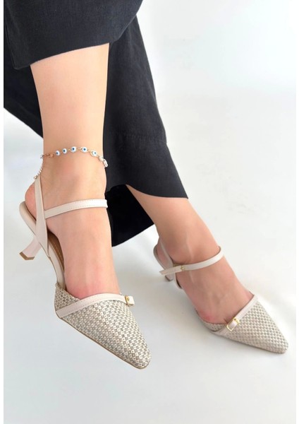 Lanna Bej Cilt Topuklu Ayakkabı fiyatları