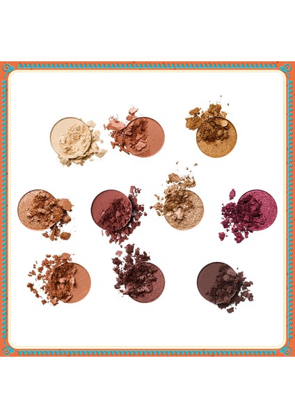 Holiday Özel Koleksiyonu Gingerbaddie Eyeshadow Far Paleti modelleri