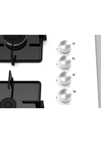 EO7C2PO12O IQ300 Gazlı Ocak 67 cm Sert Cam, Beyaz fiyatları