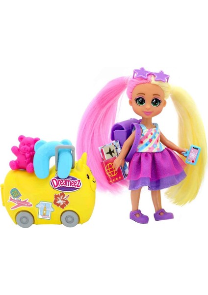 Mini Bebek ve Aksesuarlı Seyahat Seti – 12 cm Bavullu Koleksiyonluk Figür modelleri