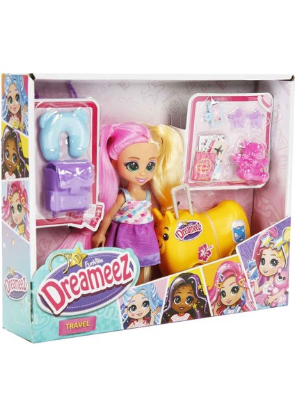 Mini Bebek ve Aksesuarlı Seyahat Seti – 12 cm Bavullu Koleksiyonluk Figür fırsatları