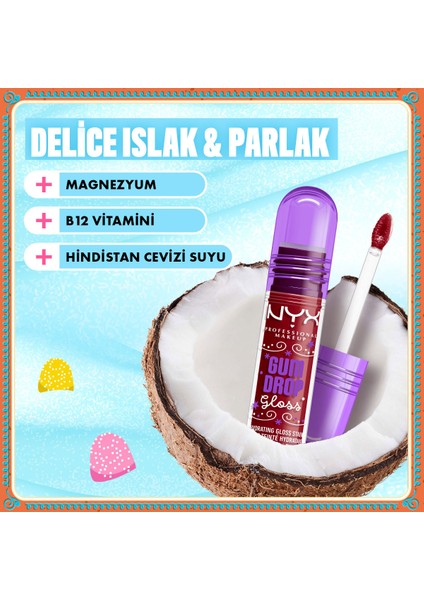 Holiday Özel Koleksiyonu LIP I.V. Vitamin İçeren Parlatıcı + Tint – Cranberry Splash fırsatları