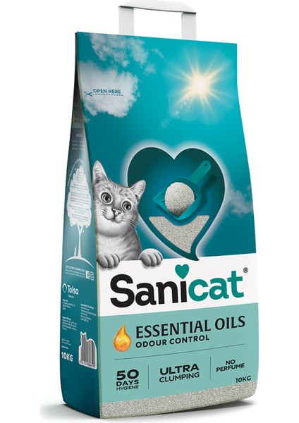 Essential Oils Yasemin Kokulu Kedi Kumu 10 kg