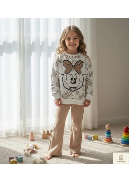Minibohe Baskılı Eşofman Takımı Minnie fiyatları
