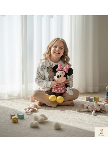 Minibohe Baskılı Eşofman Takımı Minnie modelleri