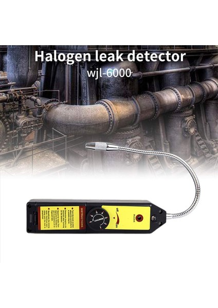 2x WJL-6000 Freon Sızıntı Dedektörü Halojen Sızıntı Dedektörü Soğutucu Gazı Hvac R22 R410A R134A R1234YF Cfcs Hcfc Dedektör (Yurt Dışından) fırsatları