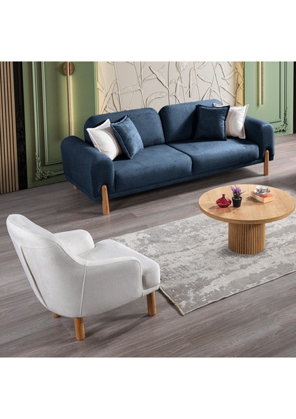Class Bohem Koltuk Takımı 3+1 Lacivert fiyatları