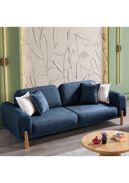 Class Bohem Koltuk Takımı 3+1 Lacivert indirimleri