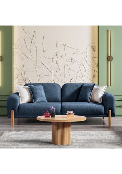 Class Bohem Koltuk Takımı 3+1 Lacivert