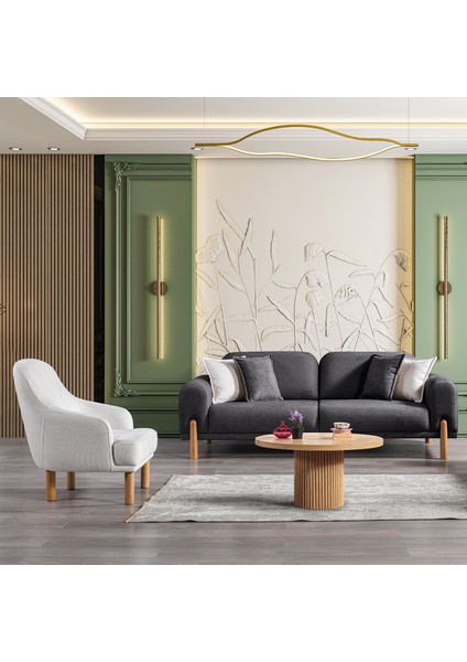 Class Bohem Koltuk Takımı 3+1 Antrasit fiyatları