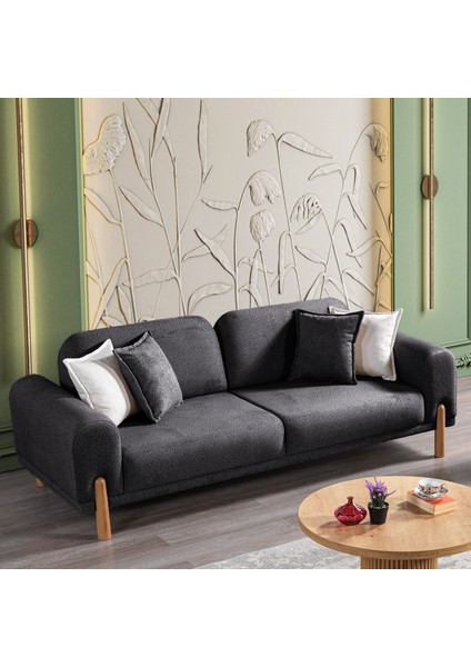 Class Bohem Koltuk Takımı 3+1 Antrasit fırsatları