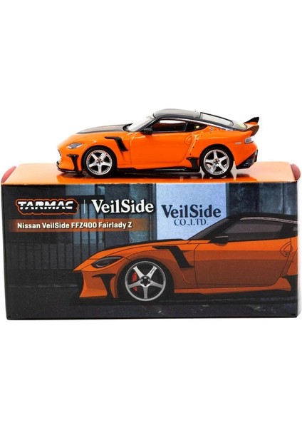 Tarmac Works 1/64 Nissan Veilside FFZ400 Fairlady Z Orange modelleri