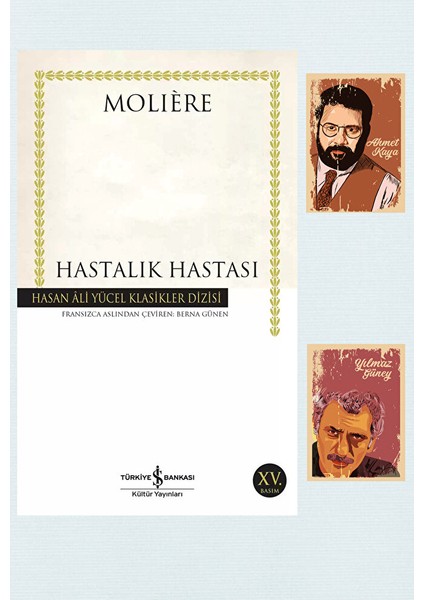 Hastalık Hastası - Moliere - Hasan Ali Yücel Klasikleri - Ahmet Kaya Not Defteri (2 Not Defterli)