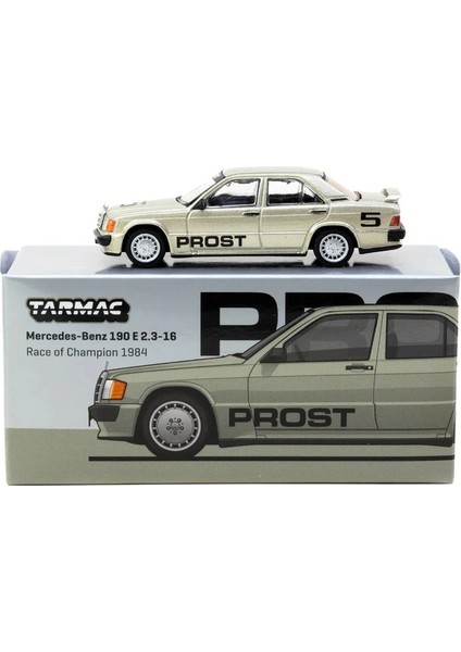 Tarmac Works 1/64 Mercedes-Benz 190 E 2.3-16 Race Of Champion 1984 Alain Prost modelleri