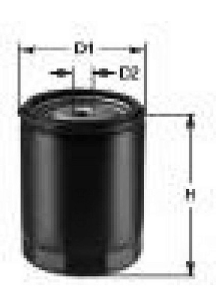 Xmpdby Yağ Filtresi Ford Ranger 98-06 2.5 Td - Nissan Pick Up-Navara 720-D21-D22 Toyota Hiace 2.2-2.4d W940/1 x