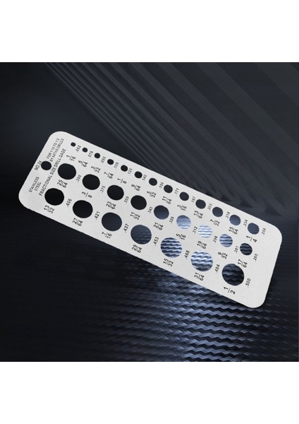 2 Adet 1/16 Inç Ila 1/2 Inç Boyutlu Bitler Cıvata ve Tel Çaplı Indeks Göstergesi Için Paslanmaz Çelik Matkap Göstergeleri 29 Delikli (Yurt Dışından) modelleri