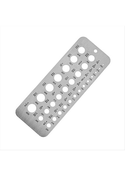 2 Adet 1/16 Inç Ila 1/2 Inç Boyutlu Bitler Cıvata ve Tel Çaplı Indeks Göstergesi Için Paslanmaz Çelik Matkap Göstergeleri 29 Delikli (Yurt Dışından) fırsatları