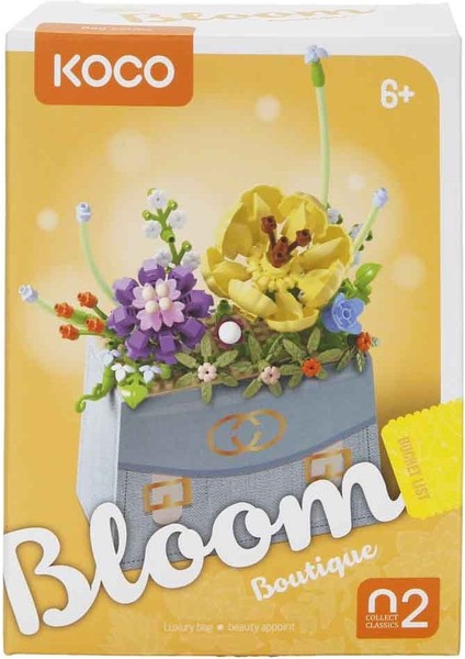 Bloom Boutique Çiçek Çanta Mini Blok Yapım Seti 223 Parça – Yetişkin ve Çocuk Dıy Dekorasyon fiyatları