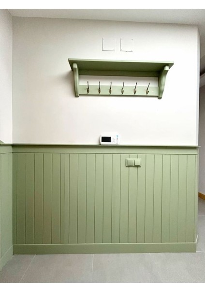 Ham Mdf Iskandinav Duvar Çıtası 6 mm Kalınlık 124 cm Uzunluk 5 cm Genişlik ( 10 Adet ) fırsatları