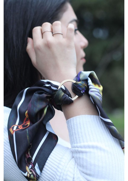 Desenli Fular Gold fiyatları