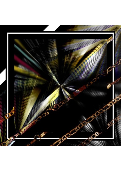 Desenli Fular Gold modelleri