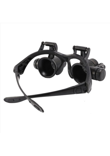 2pc Izle Araçları Izle Onarım Aracı Kit Başı LED Işıklarla Büyüteç Giyen 10X 15X 20X 25X (Yurt Dışından)