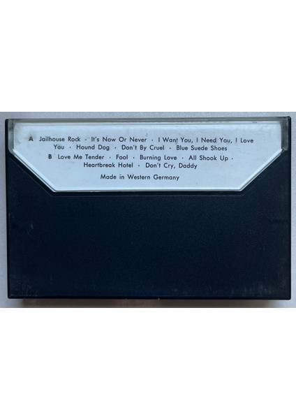 Elvis Presley Greatest With Refernces To Kaset (Orijinal Dönem Baskı Kaset) fiyatları