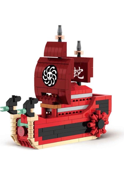 Koco Korsan Gemi LEGO Blok Yapı Seti - 300 Parça - 6+ Yaş