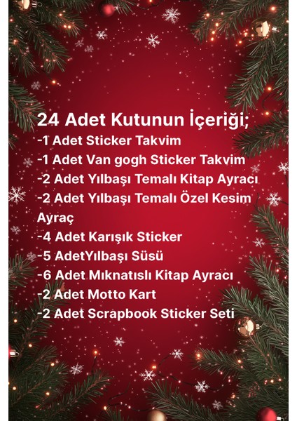 2026 Advent Calendar 24'lü fiyatları