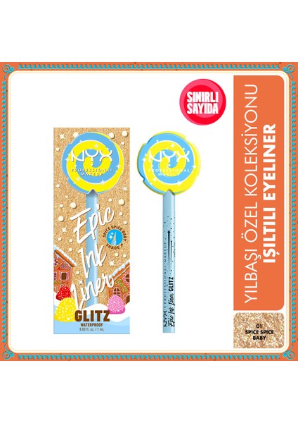 Holiday Özel Koleksiyonu Candy Swirl Eyeliner – Spice Spice Baby