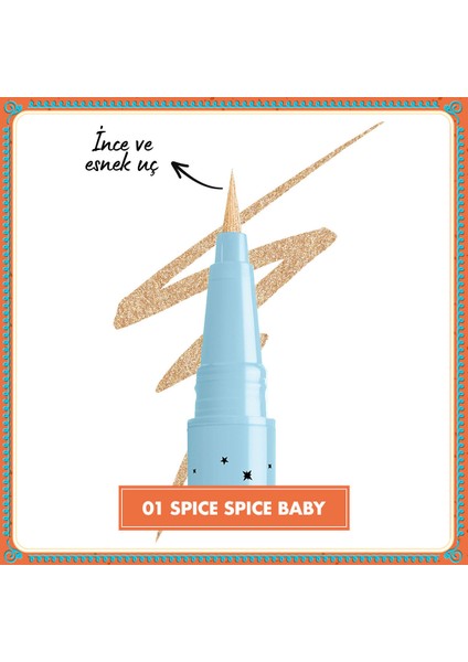 Holiday Özel Koleksiyonu Candy Swirl Eyeliner – Spice Spice Baby fiyatları