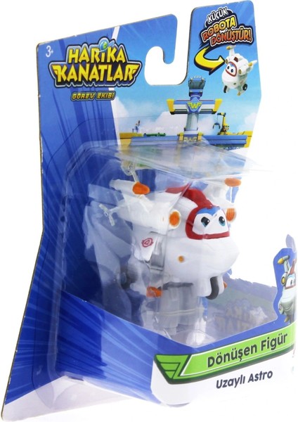 Harika Kanatlar Dönüşen Mini Figür Uzaylı Astro modelleri