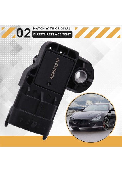 Emme Manifold Mutlak Basınç Sensörü 68211211AA 45962121F Ram 1500 Jeep Grand Cherokee (Yurt Dışından) indirimleri