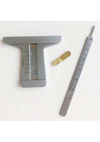 Araç Lastiği Deseni Ölçüm Cetvel Mini Paslanmaz Çelik Muayene Cetvel Desen Derinlik Denetimi Vernier Kaliper Araçları (Yurt Dışından) fırsatları