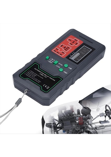 24V 12V Pil Test Cihazı Röle Analizör Alternatör Damalı Araç Kranma Şarj Sistemi Teşhis Aracı Arabalar Için (Yurt Dışından) fiyatları